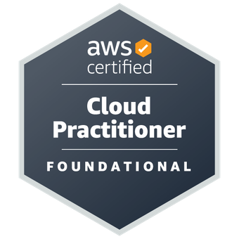 Amazon Web Services (AWS) certificate badge